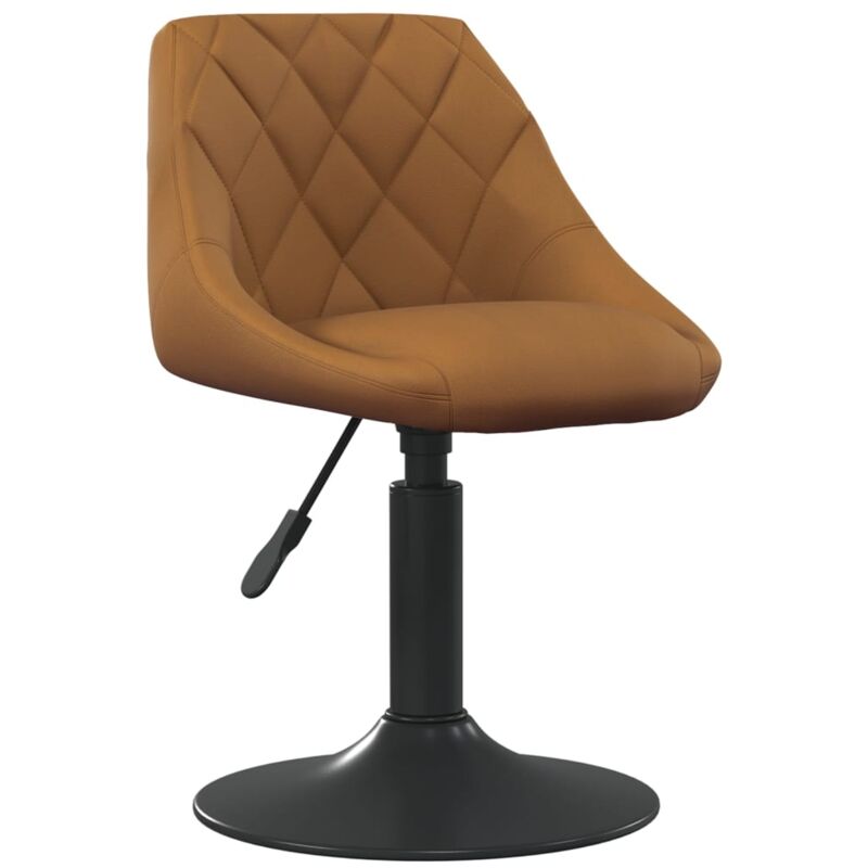 

vidaXL Silla de comedor de terciopelo marrón - Marrón