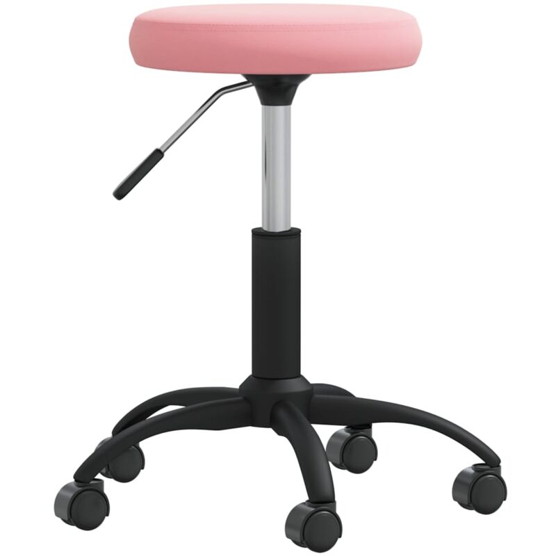 

Silla de comedor de terciopelo rosa - Rosa - Vidaxl