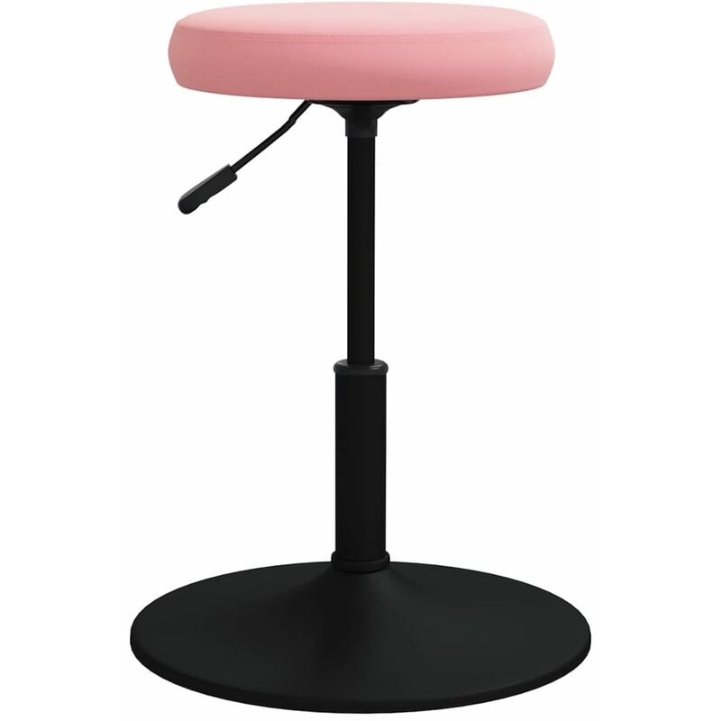 

vidaXL Silla de comedor de terciopelo rosa - Rosa