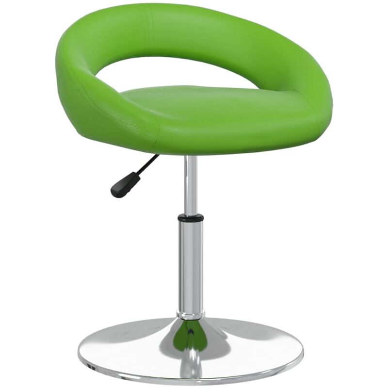 

Silla de comedor giratoria cuero sintético verde - Verde - Vidaxl