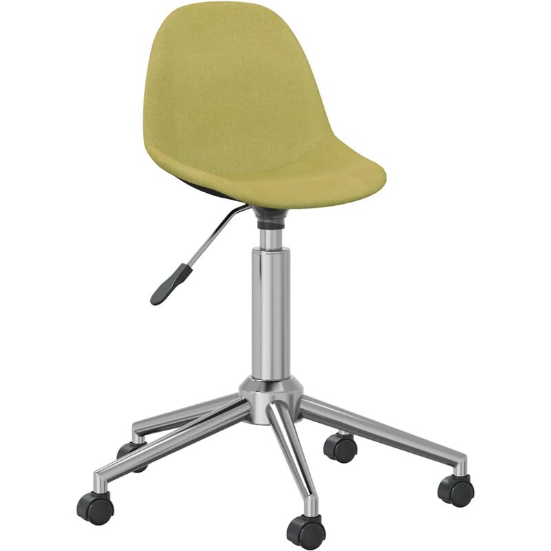 

Silla de comedor giratoria tela verde - Verde - Vidaxl