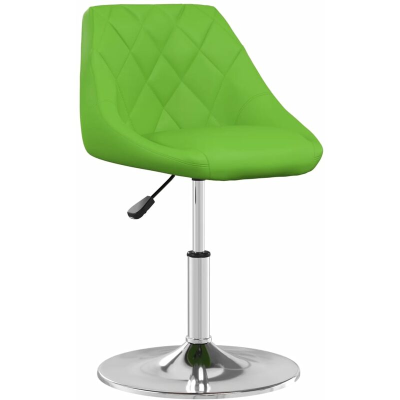 

Silla de comedor de cuero sintético verde - Verde - Vidaxl