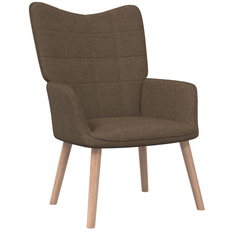 

Silla de relajación de tela 62x68,5x96 cm marrón - Marrón - Vidaxl