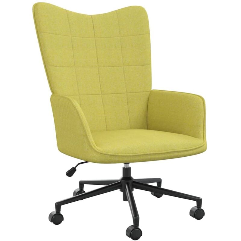

Silla de relajación de tela verde - Verde - Vidaxl