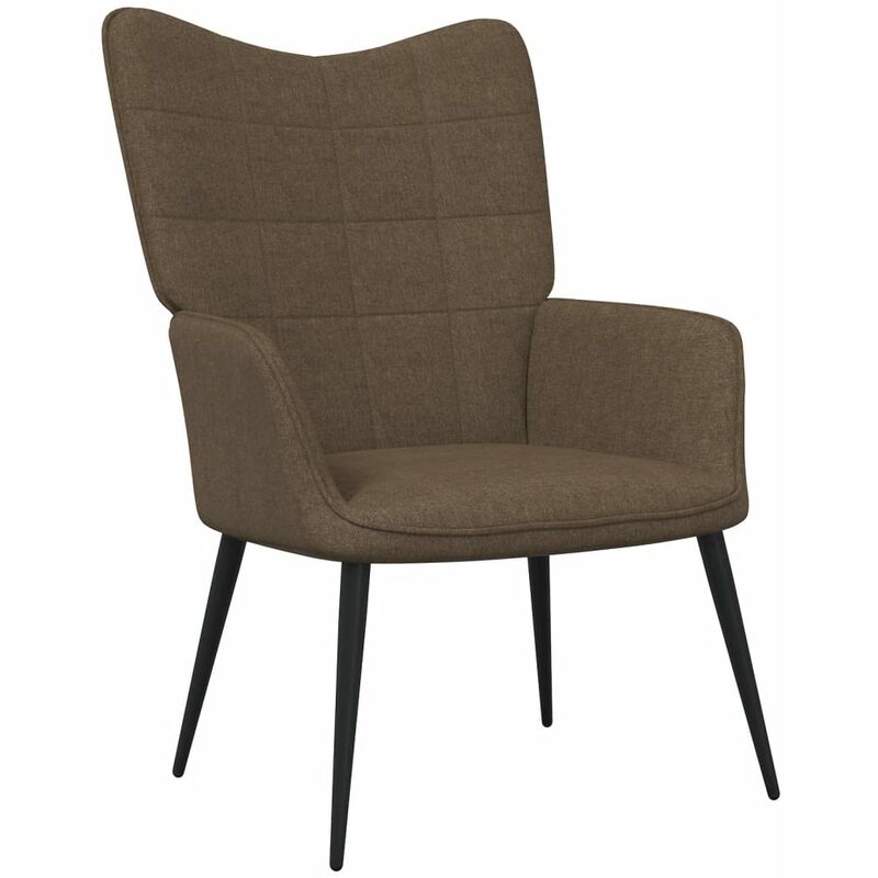 

Silla de relajación de tela 62x68,5x96 cm marrón - Marrón - Vidaxl