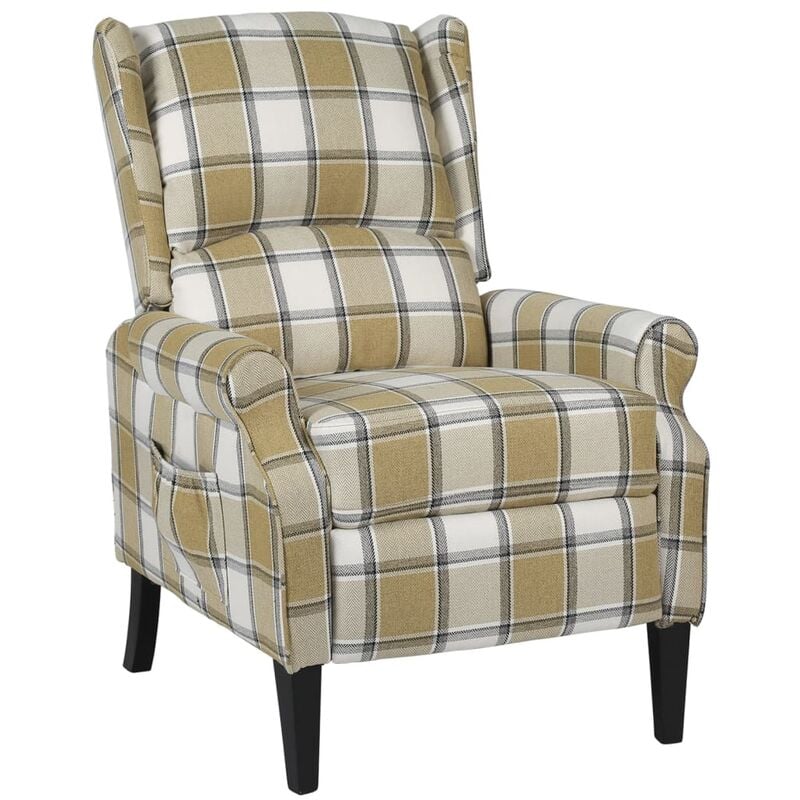 

Silla reclinable tela verde - Verde - Vidaxl