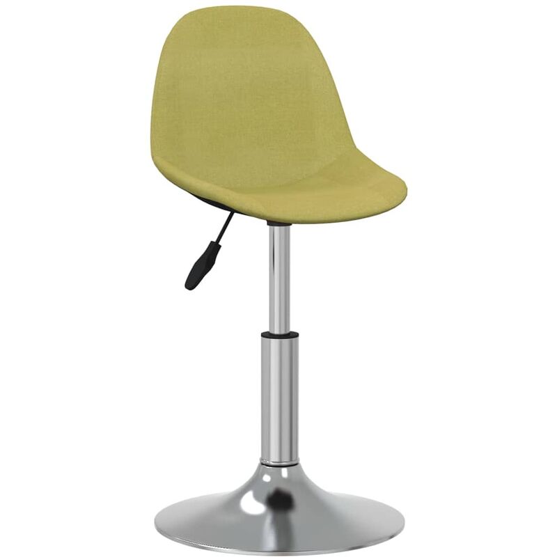 

Silla de comedor giratoria de tela verde - Verde - Vidaxl