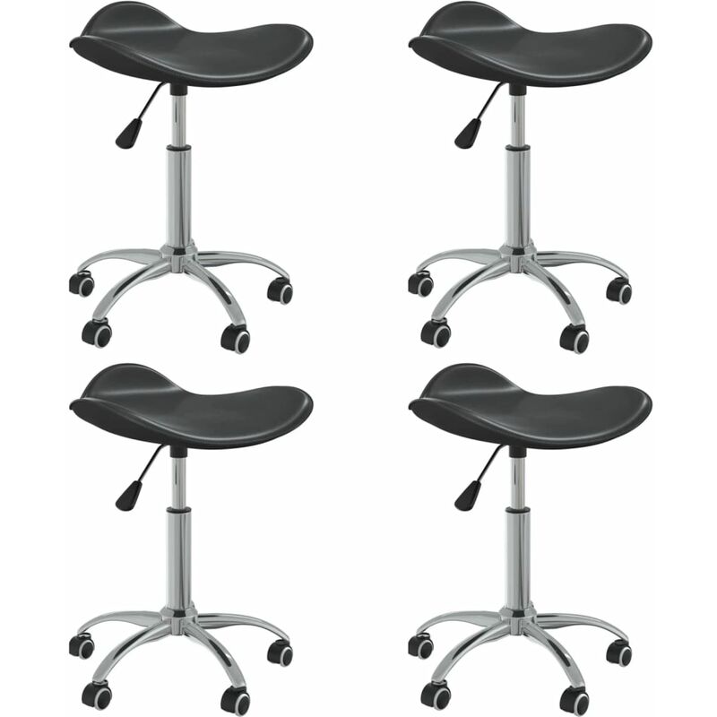 

Sillas de comedor giratorias cuero sintético 4 unidades marrón - Marrón - Vidaxl