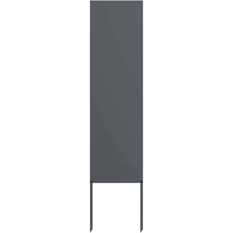 Garden Decorative Panel Other Anthracite 32 X 140 Cm Vidaxl