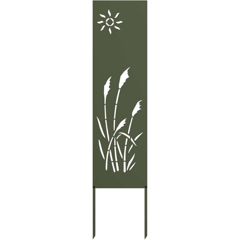 Garden Decorative Panel Other Olive Green 32 X 140 Cm Vidaxl