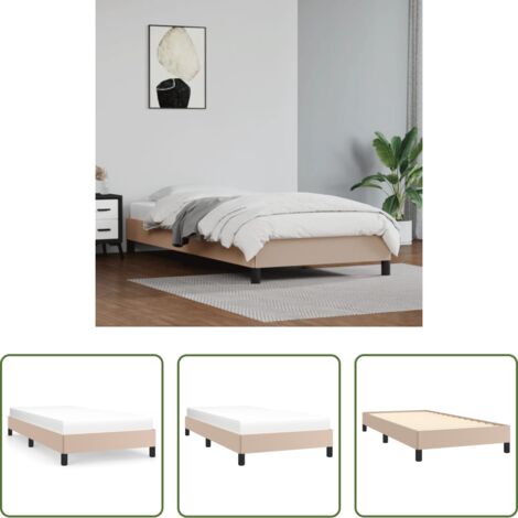 vidaXL Similpelle -  Giroletto Cappuccino 100x200 cm in Similpelle
