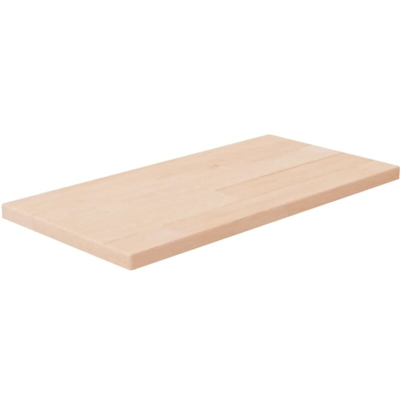 Shelf Board 40x20x1.5 Cm Untreated Solid Wood Oak Vidaxl