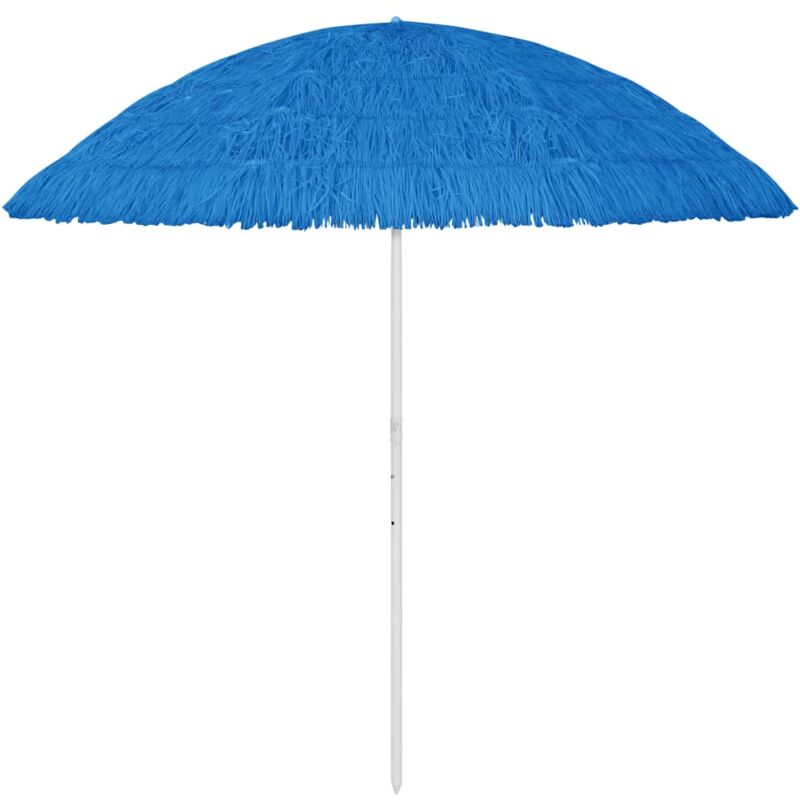 

vidaXL Sombrilla de playa azul 300 cm - Azul