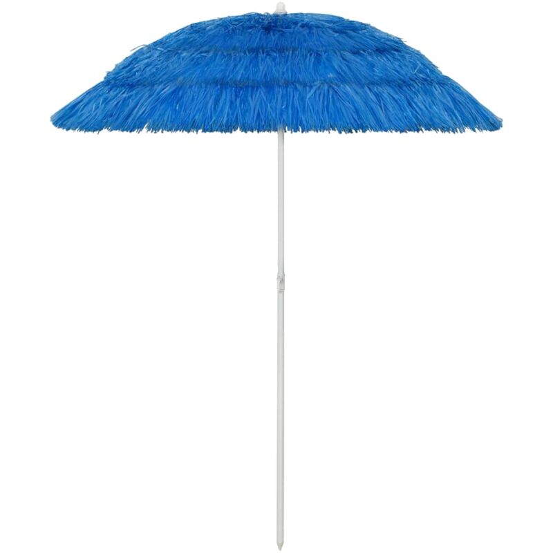 

vidaXL Sombrilla de playa azul 180 cm - Azul
