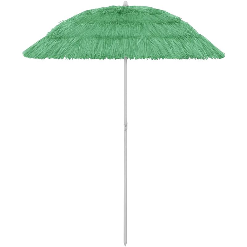 

vidaXL Sombrilla de playa verde 180 cm - Verde