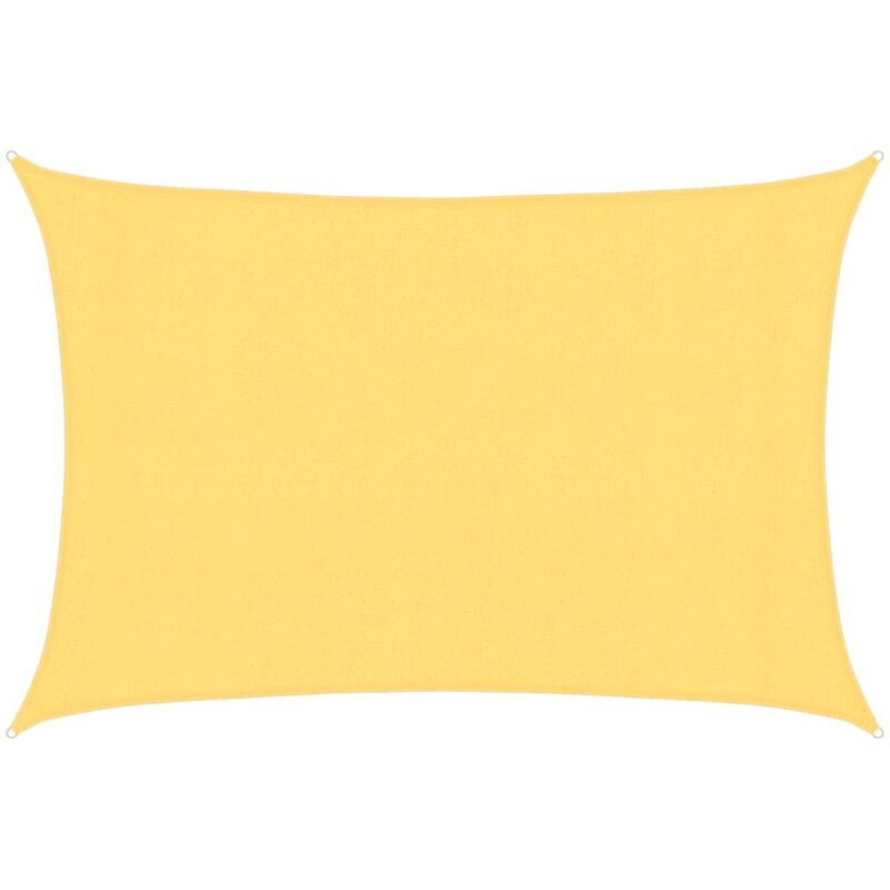 Sonnensegel 160 G/m² Beige 3x5 M Hdpe Vidaxl