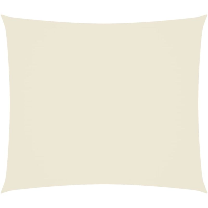 Vidaxl Sonnensegel Stoff Oxford Rechteckig 2x2, 5 M Creme