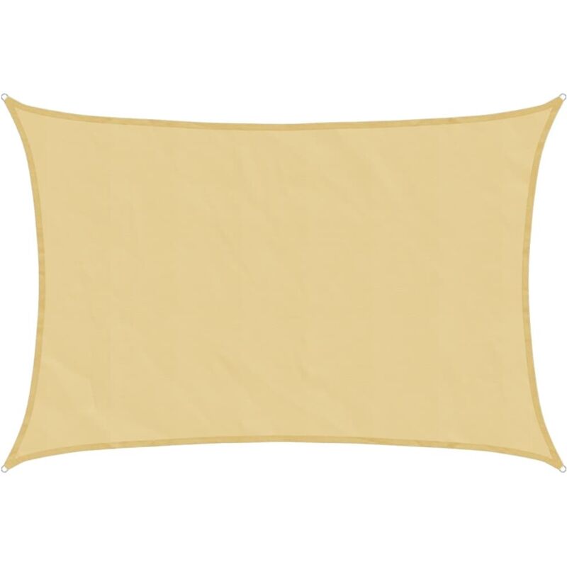 Sonnensegel Sandfarbe 2, 5x2 M 100% Polyester Oxford Vidaxl
