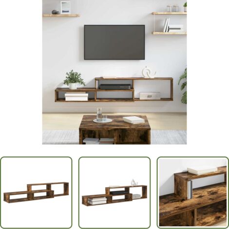 vidaXL Soporte de tv de madera -  SoportedeTVdepared 150x25x28,5cm Madera contrachapada