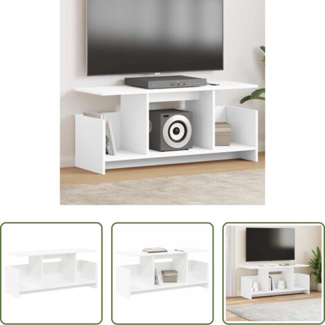 vidaXL Soporte de tv moderno -  Soporte de TV 102 x 35 x 45 cm Madera de ingeniería