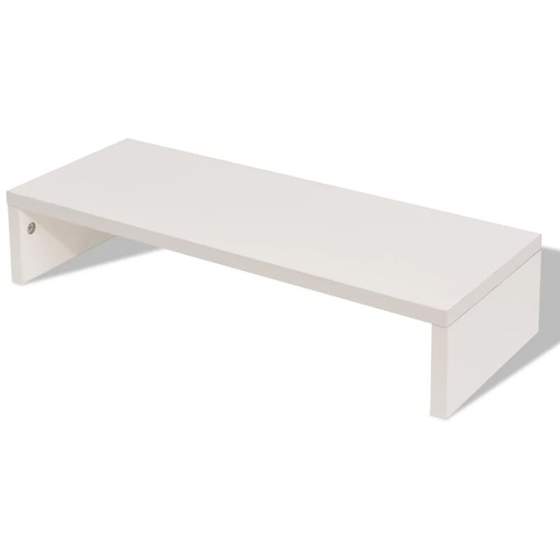 

Soporte para PanTalla de Aglomerado 60x23.5x12 cm Blanco - Blanco - Vidaxl