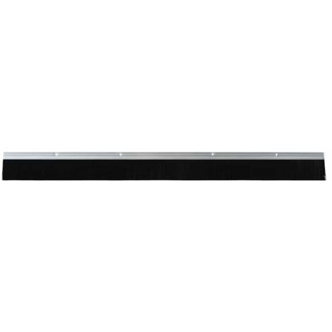 vidaXL Spazzole per porte a vite 6 pcs Argento 100 cm