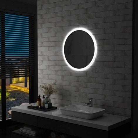 vidaXL Specchio a LED per Bagno 60 cm