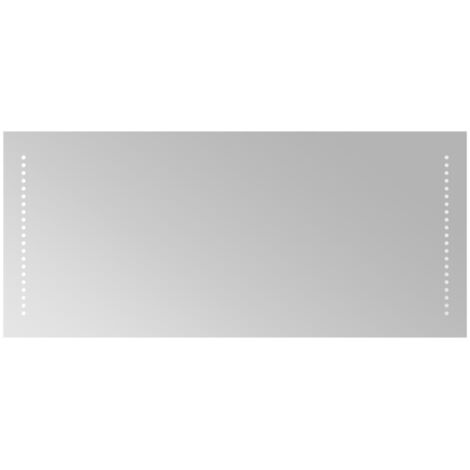vidaXL Specchio da Bagno con Luci LED 40x90 cm