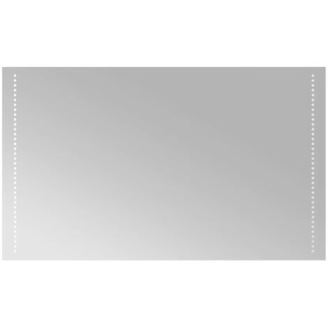 vidaXL Specchio da Bagno con Luci LED 60x100 cm