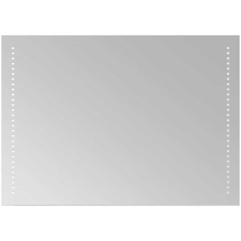 vidaXL Specchio da Bagno con Luci LED 70x50 cm