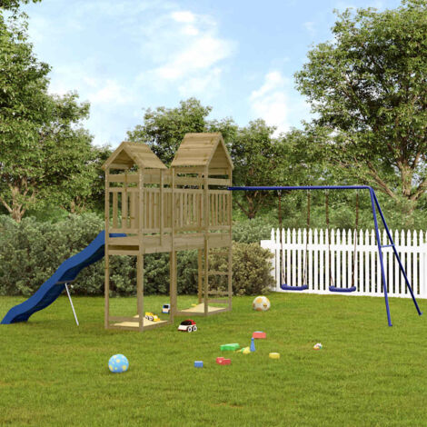 vidaXL Spielplatz aus imprägniertem Kiefernholz