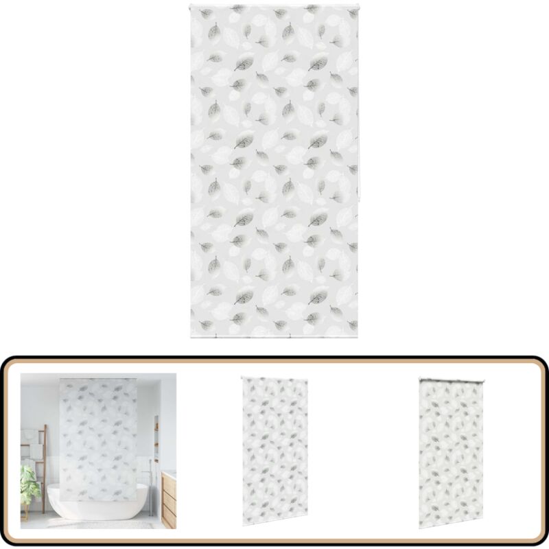 Store enrouleur de douche 120x240 cm largeur du tissu 116 cm - Vidaxl