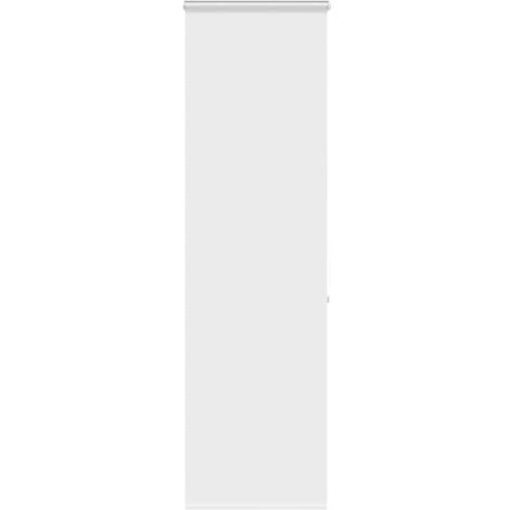 vidaXL Store enrouleur de douche avec cassette largeur du tissu 76 cm