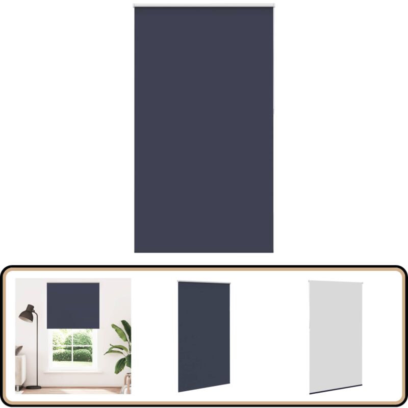 Vidaxl - Store enrouleur occultant café 135x230 cm largeur du tissu