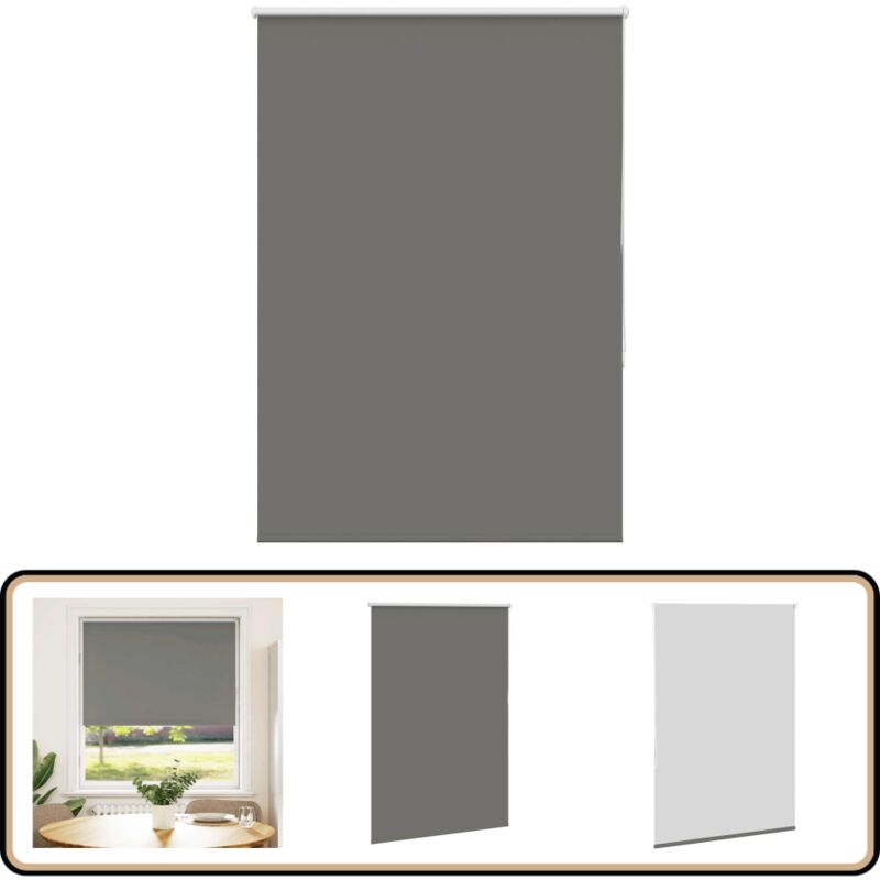 Vidaxl - Store enrouleur occultant largeur du tissu 105,7 cm polyester