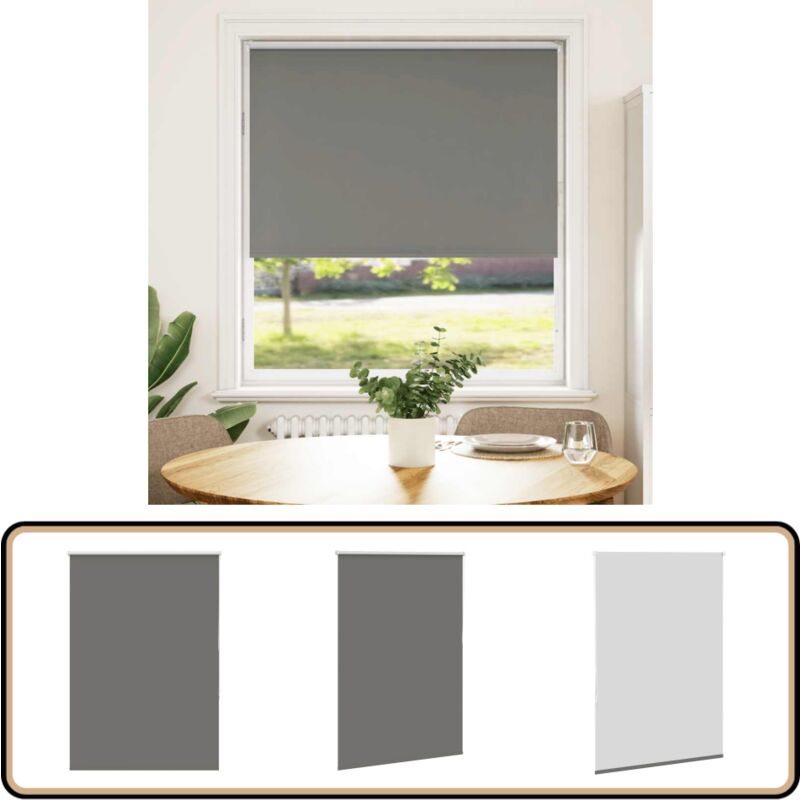 Vidaxl - Store enrouleur occultant largeur du tissu 110,7 cm polyester