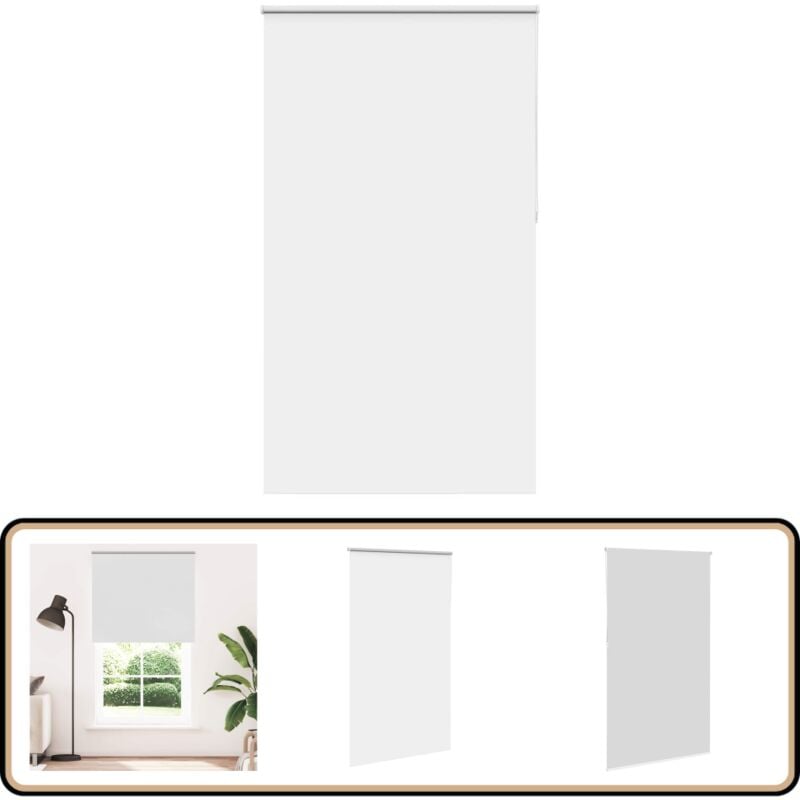 Vidaxl - Store enrouleur occultant largeur du tissu 131,6 cm polyester