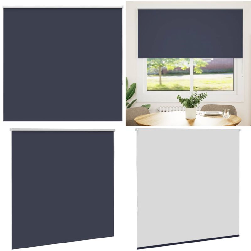 vidaXL Store enrouleur occultant largeur du tissu 141,6 cm polyester