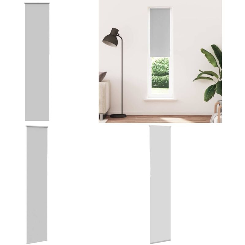 Store enrouleur occultant largeur du tissu 35,7 cm polyester - Vidaxl