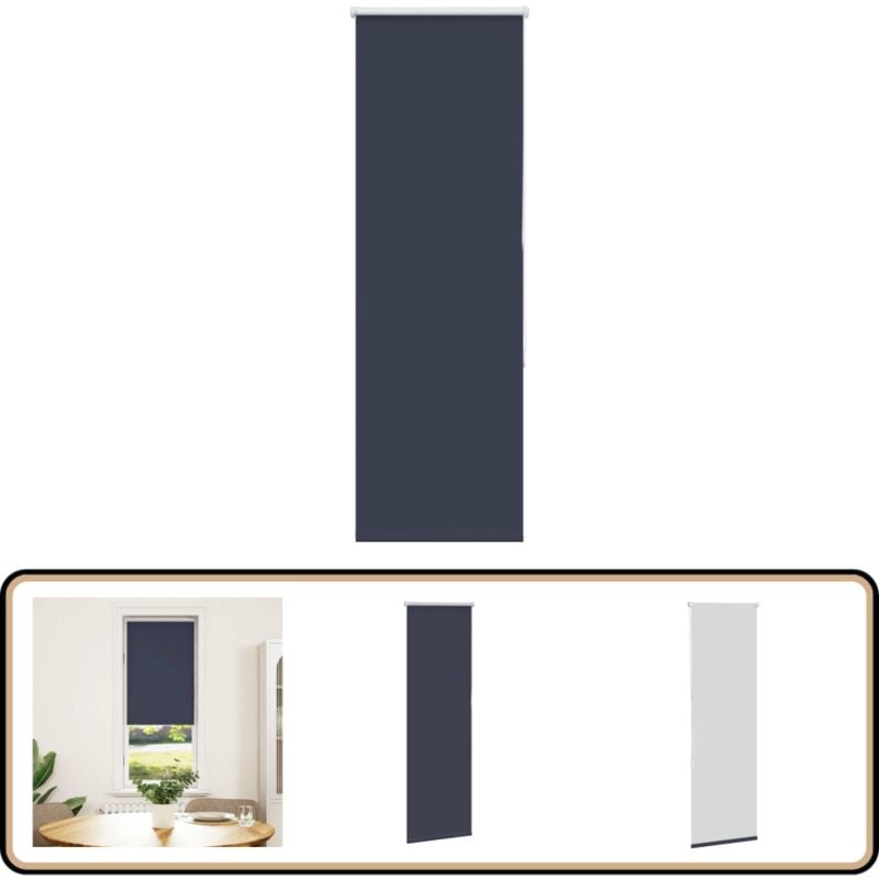 Vidaxl - Store enrouleur occultant largeur du tissu 50,7 cm polyester