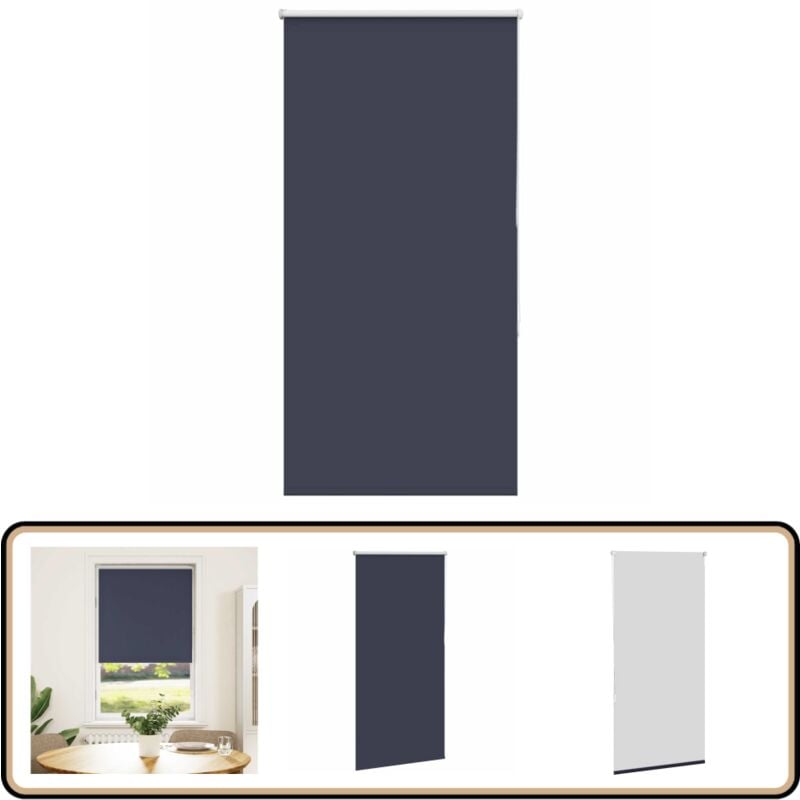 Vidaxl - Store enrouleur occultant largeur du tissu 60,7 cm polyester