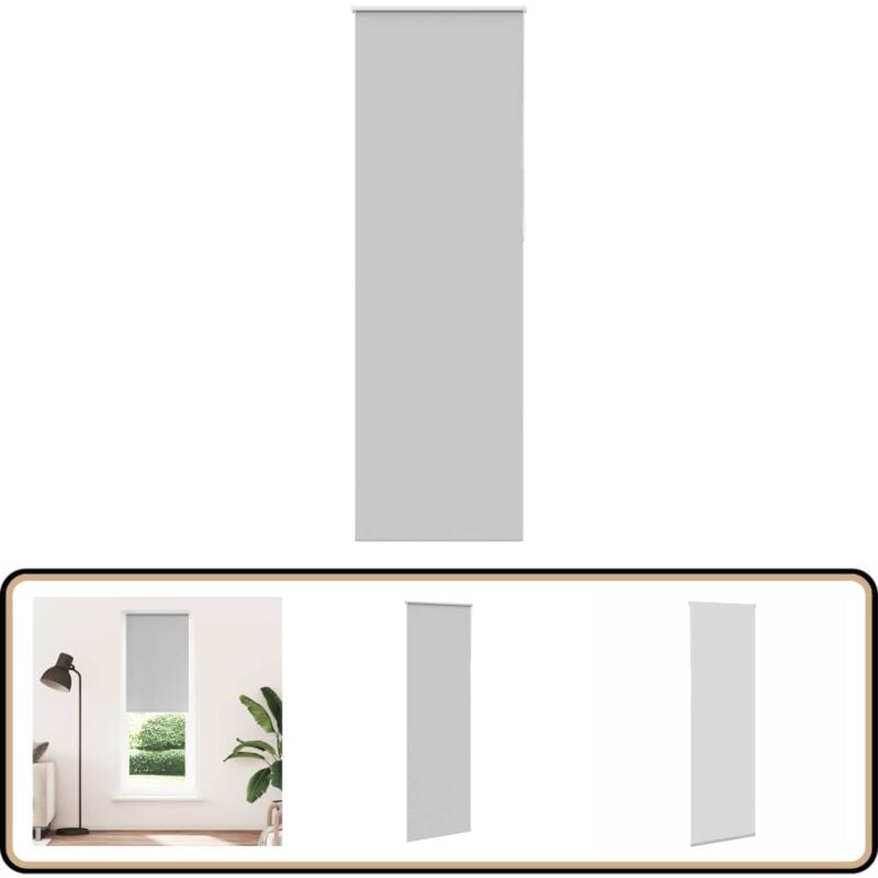 Vidaxl - Store enrouleur occultant largeur du tissu 60,7 cm polyester