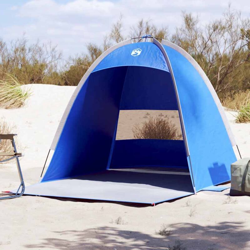 Vidaxl Strandzelt 3 Personen Azurblau Wasserdicht
