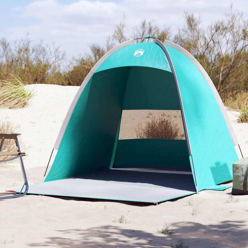 Vidaxl Strandzelt 3 Personen Seegrün Wasserdicht