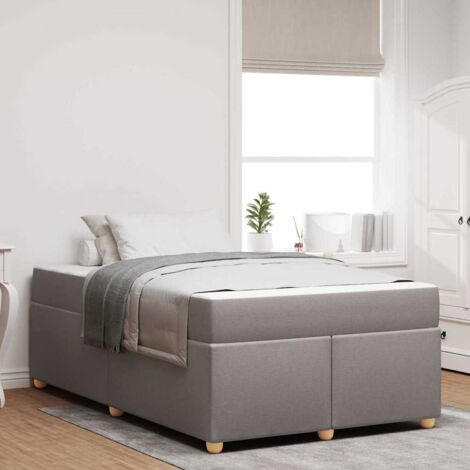 vidaXL Struttura del letto con materasso Talpa 120 x 190 cm Tessuto