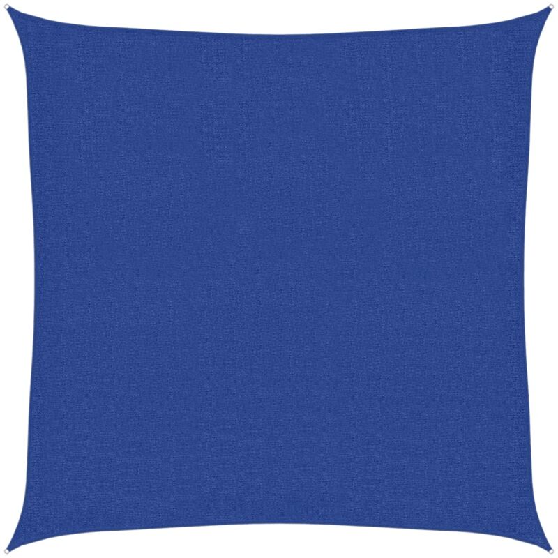 Sunshade Sail 160 G/m² Blue 2x2 M Hdpe Vidaxl