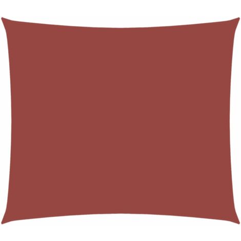 vidaXL Sunshade Sail Oxford Fabric Rectangular 2,5x3 m Terracotta
