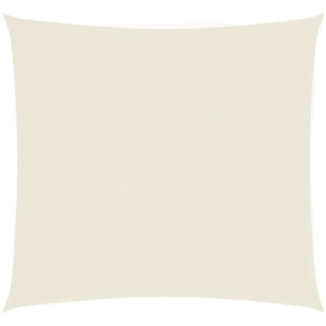 vidaXL Sunshade Sail Oxford Fabric Square 4,5x4,5 m Cream