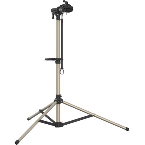 vidaXL Supporto per Riparazione Bici Regolabile 120-165 cm Alluminio