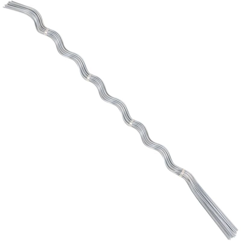 Vidaxl - Supports de plantes en spirale 50 pcs Acier galvanisé 170 cm